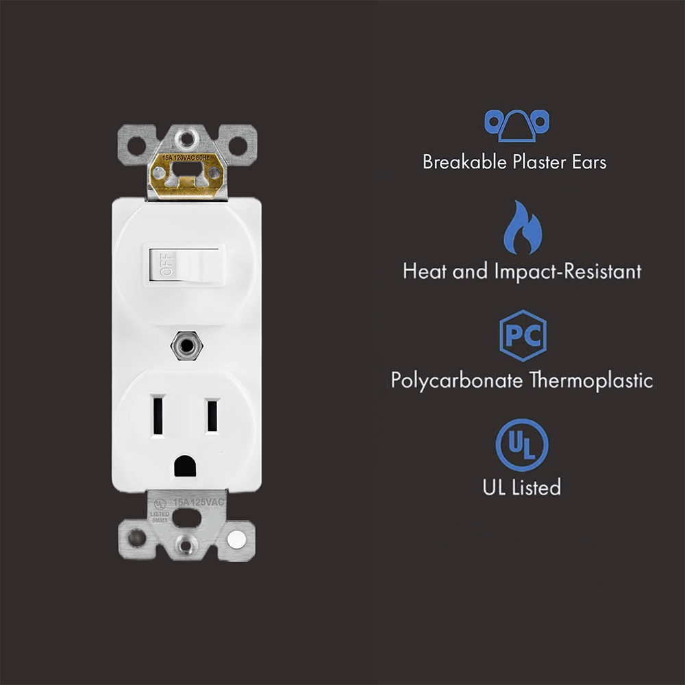 Interruttore à bascule è Receptacle YQRTS215